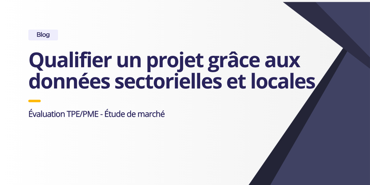 Illustration de l'analyse d’un secteur, de la concurrence locale et du potentiel d’un emplacement dans le module Étude de marché de Caudia.